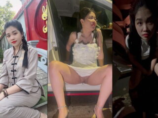 Đưa em đi dạo ở công viên bắt em cởi đồ phô dâm bú mút